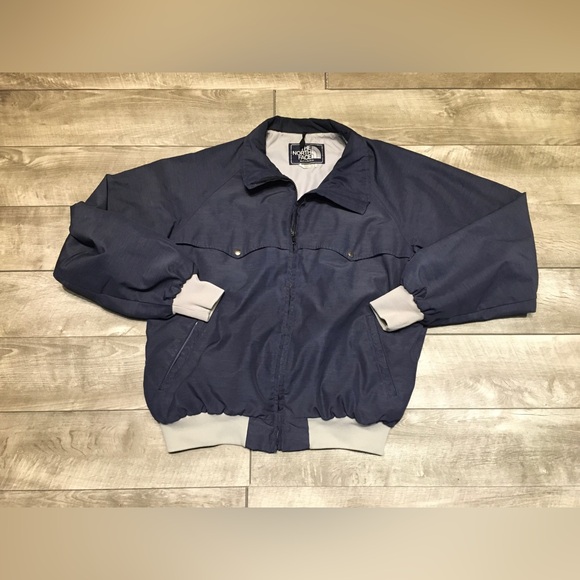 Vintage The North Face Blue Yoke Mens Windbreaker Jacket Coat Size XLarge